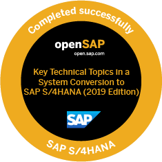 Key Technical Topics in a System Conversion to SAP S4HANA
